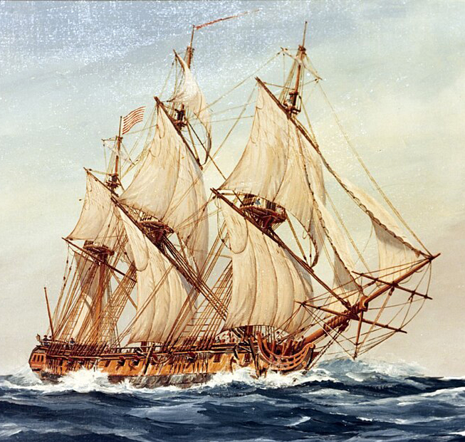 Early US Navy Ship