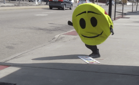 Smile struggling gif