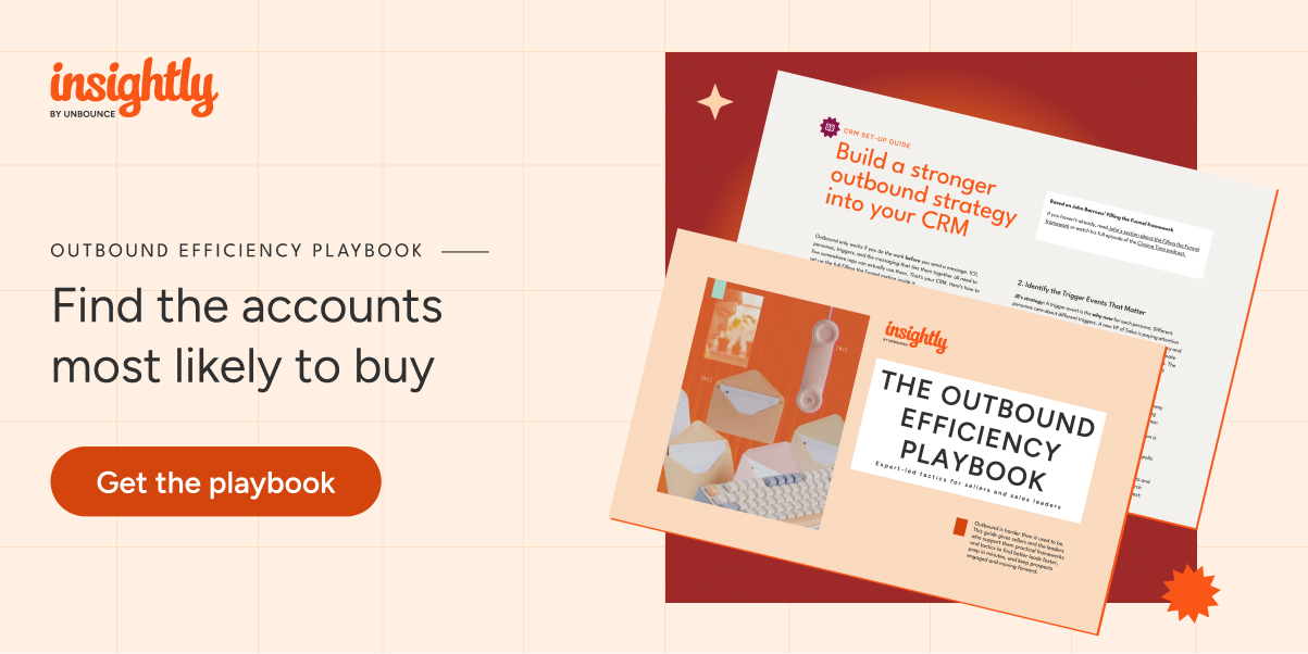 Outbound efficiency playbook: Find the accounts most likely to buy. Get the playbook