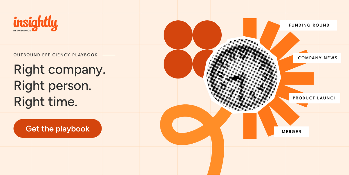 Right company. Right person. Right time. Get the playbook
