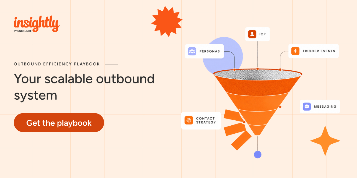 Your scalable outbound system. Get the playbook
